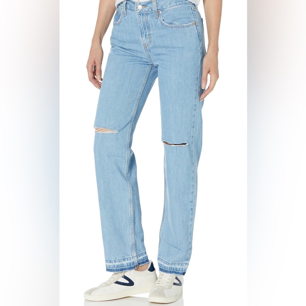 Low pro straight levis jeans